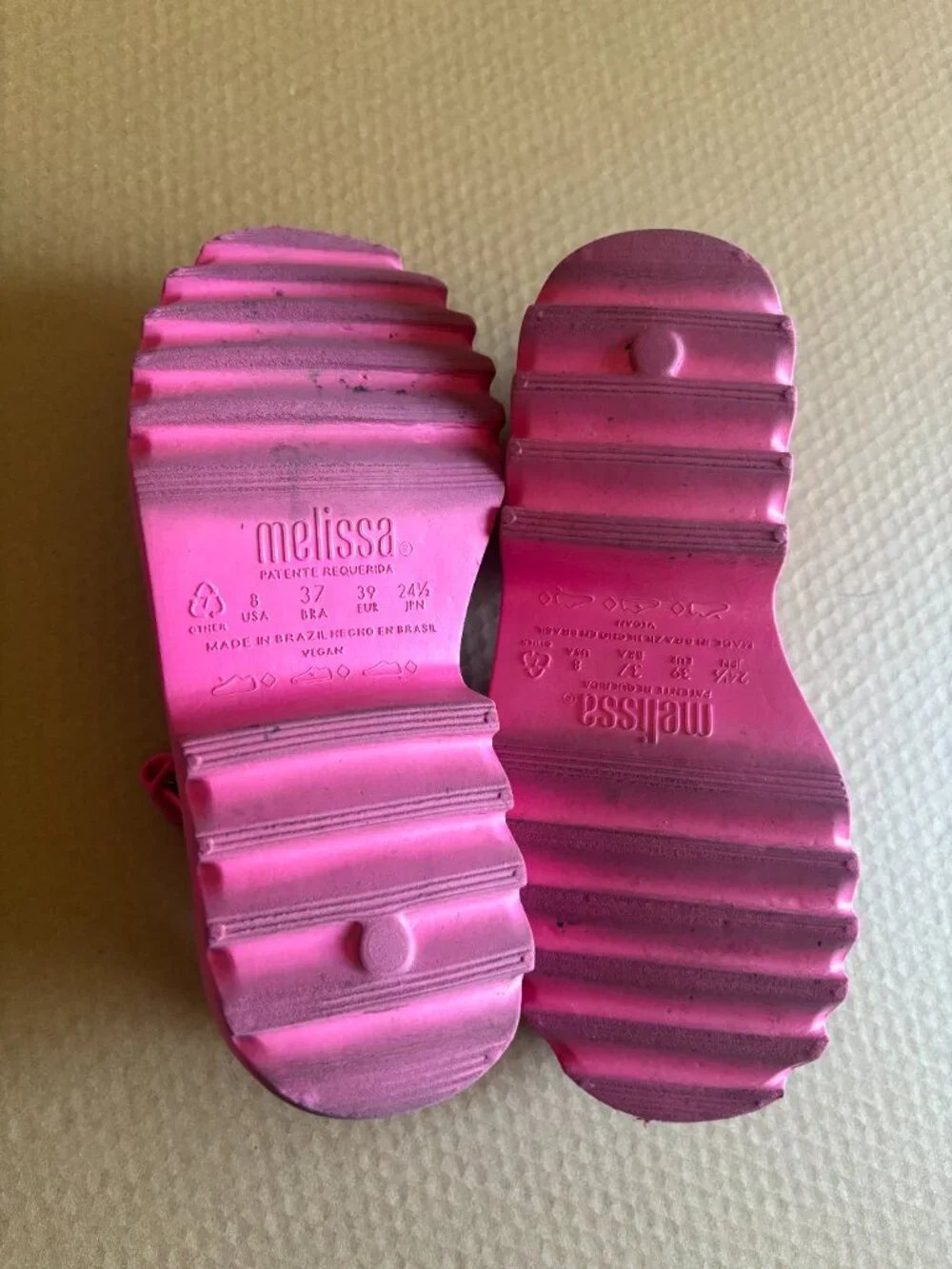 Melissa Possession Platform Fisherman Sandals - Pink, Women's 8